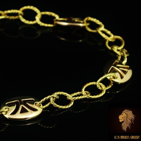 $4950 / NEW / RARE LIMITED EDITION Levian Logo Necklace / 14K - Picture 7 of 11